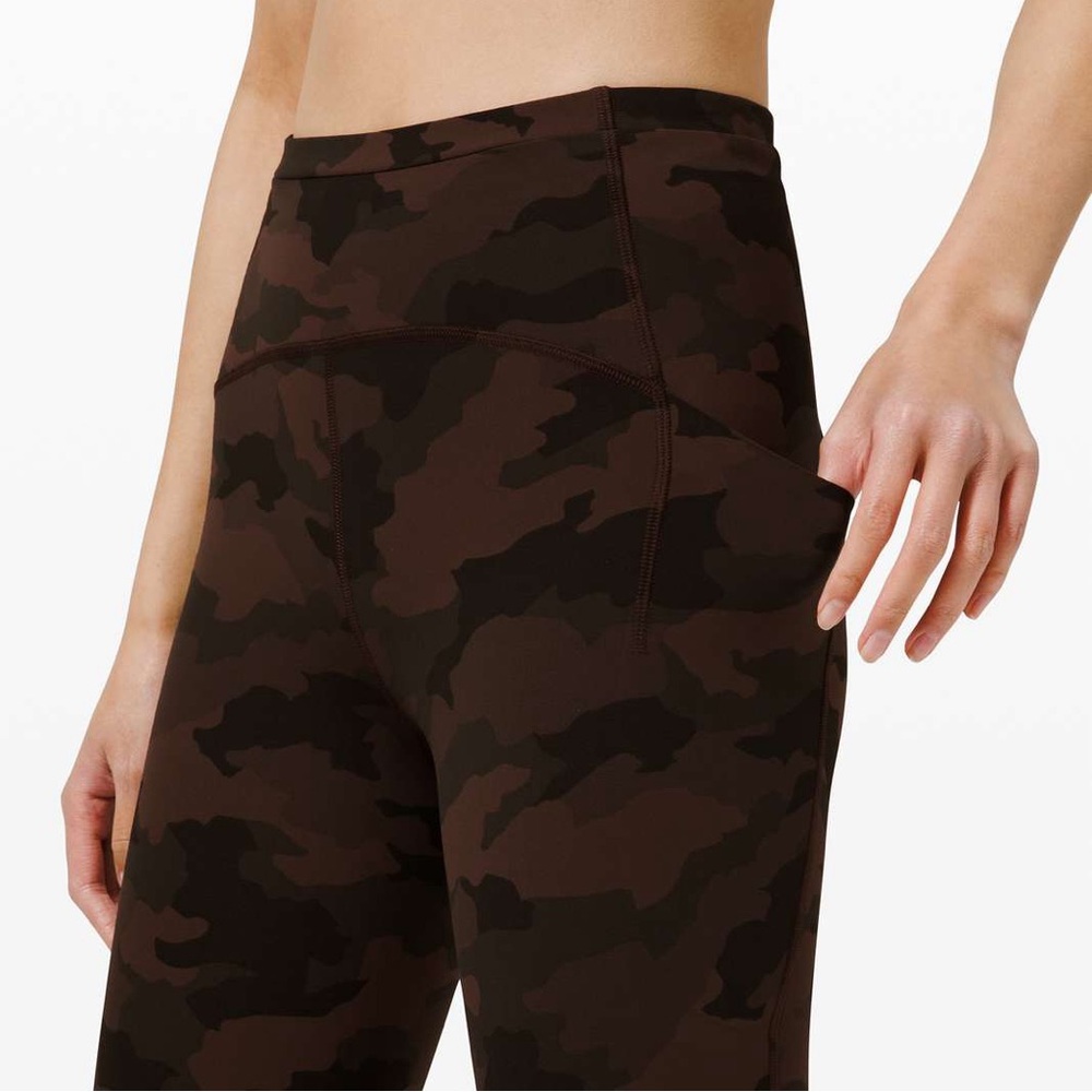 Lululemon brown camo leggings